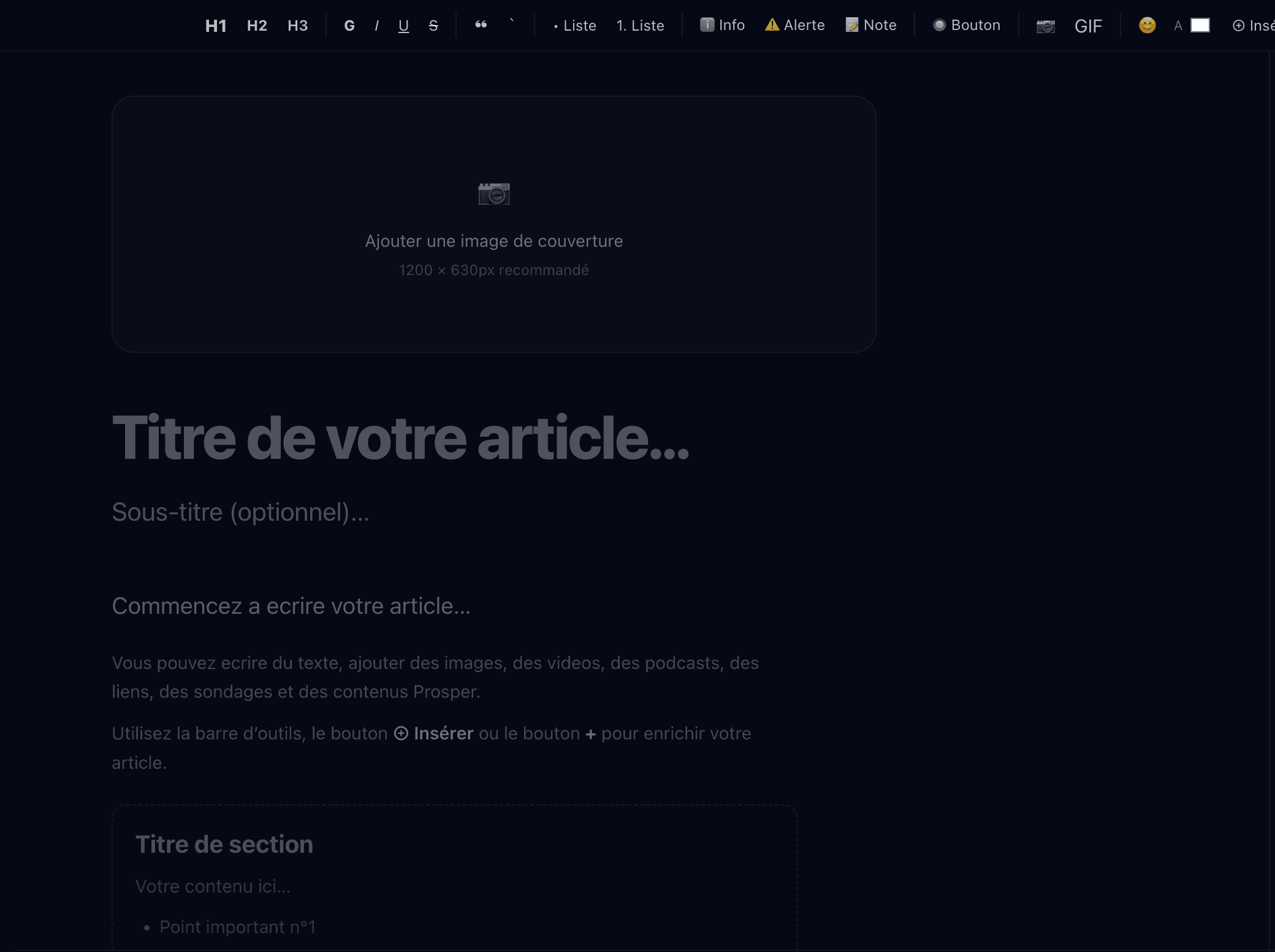 Éditeur d’articles de Prosper Social.